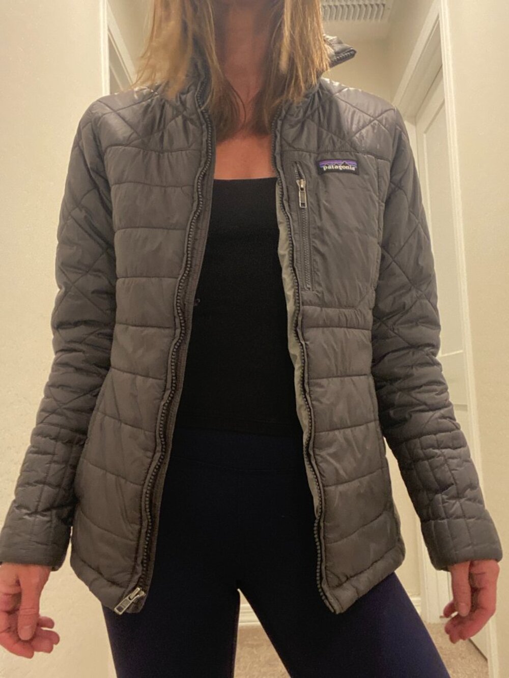 Patagonia Nano Puff Jacket XSGray Lightweight Insulated Coat FREE ITEM ELIGIBLE! - Picture 4 of 12